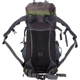 WASING 55L Internal Frame Backpack Hiking Travel Climbing Camping with Rain Cover